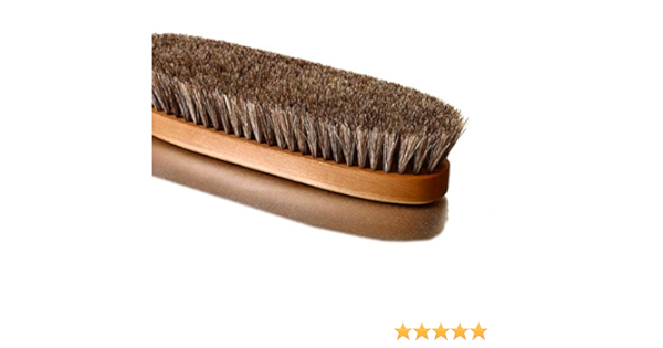 イシカワブラシ 石川ブラシ 高級 洋服ブラシ 世界最高峰 【A】 馬毛 尾脇毛 天然木 大きめ 男女兼用 ギフト スーツ コート カシミヤ ウール  メンテナンス ケア ほこり 毛玉 日本製【国内正規品】